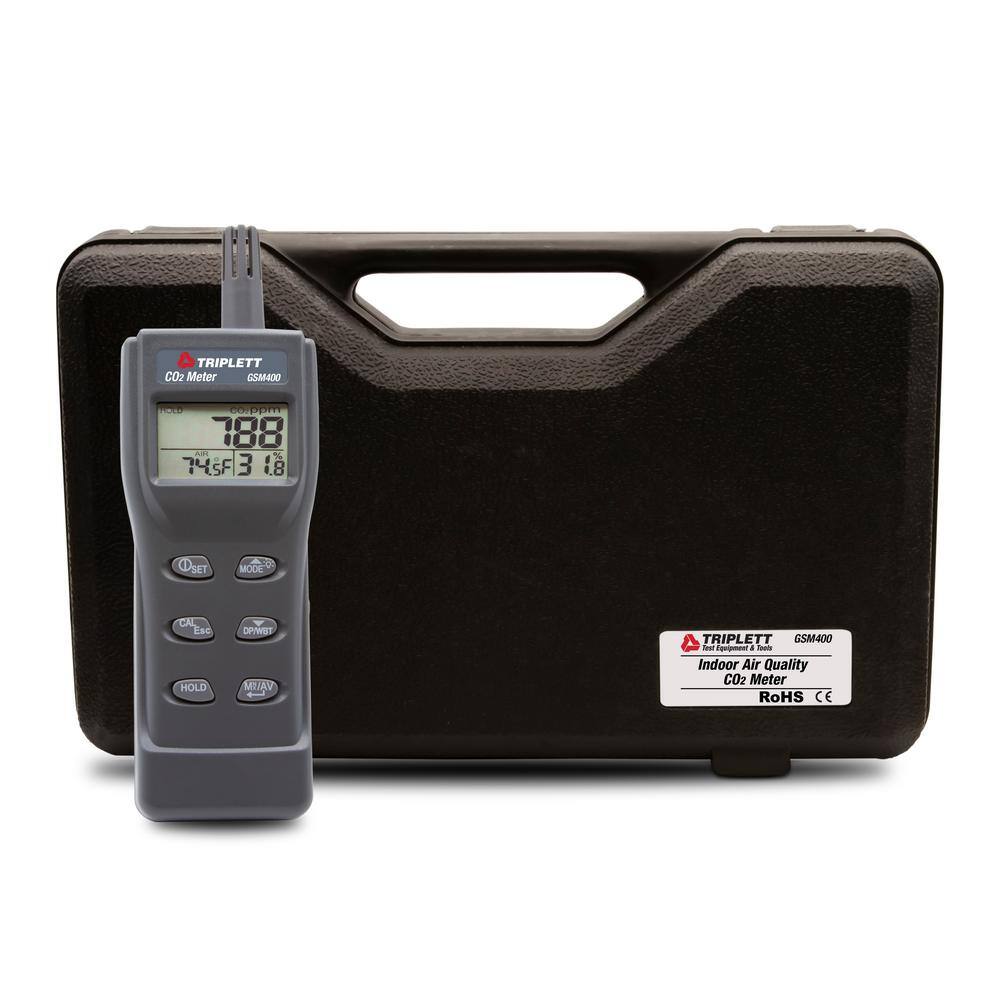 TRIPLETT Portable Indoor Air Quality CO2 Meter GSM400