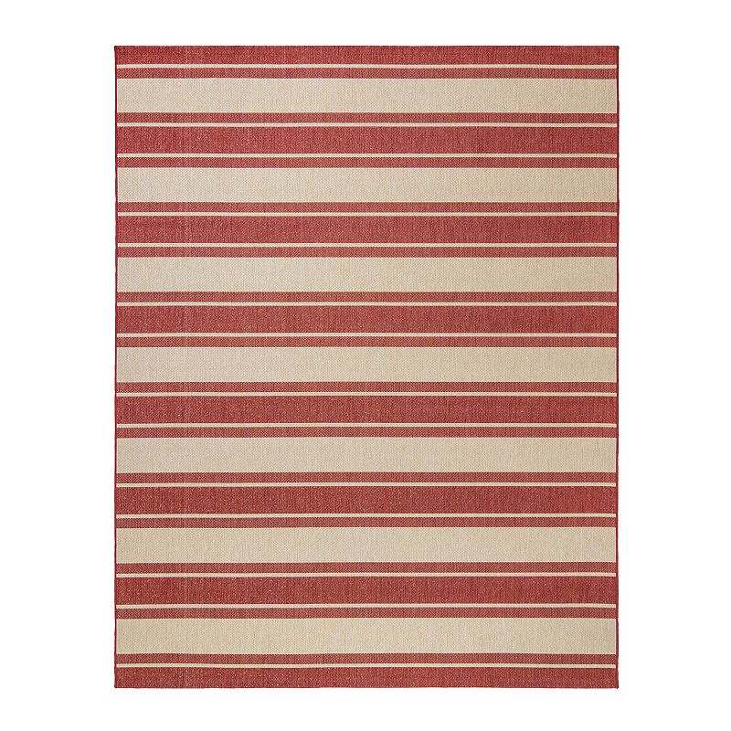 Gertmenian Paseo Castro Striped Indoor Outdoor Rug