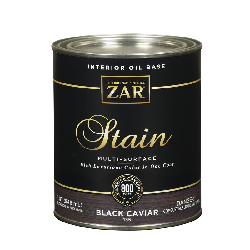 ZAR STAIN BLK CAVIAR QT