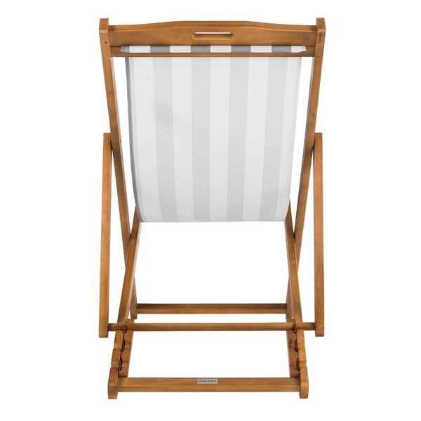 SAFAVIEH Outdoor Living Loren Foldable Sling Chair