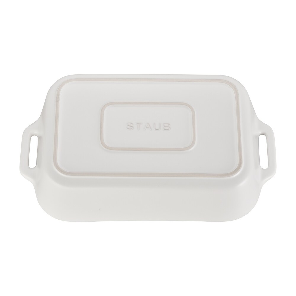 STAUB Ceramic 13 inch x 9 inch Rectangular Baking Dish