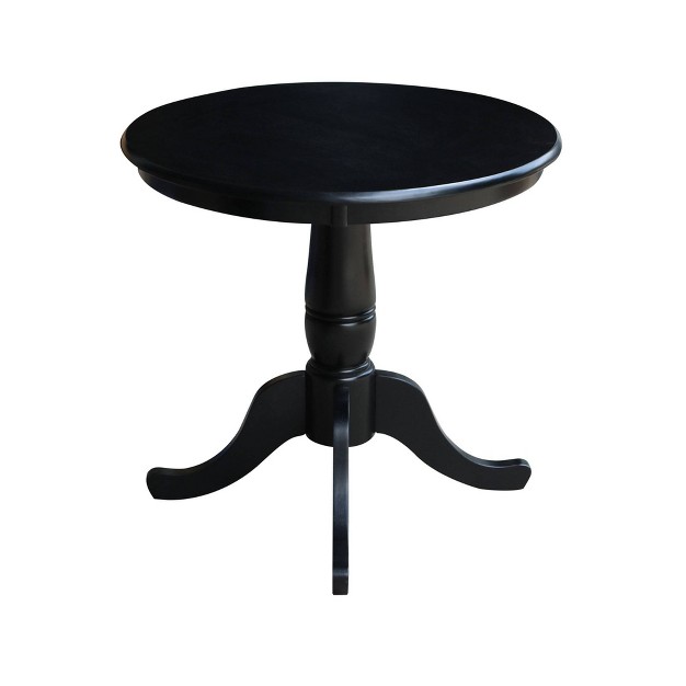 Round Top Pedestal Dining Table International Concepts