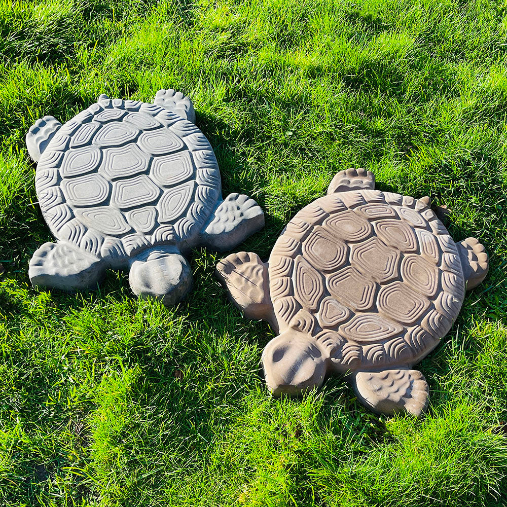 MADE in USA Turtle Stepping Stone Mold, Concrete Cement Mold, Stepping Stones for Garden Walkway, DIY Walkway Stepping Stones, Turtle Statue for Garden, Turtle Garden Decor Mold, Regular, Made in USA