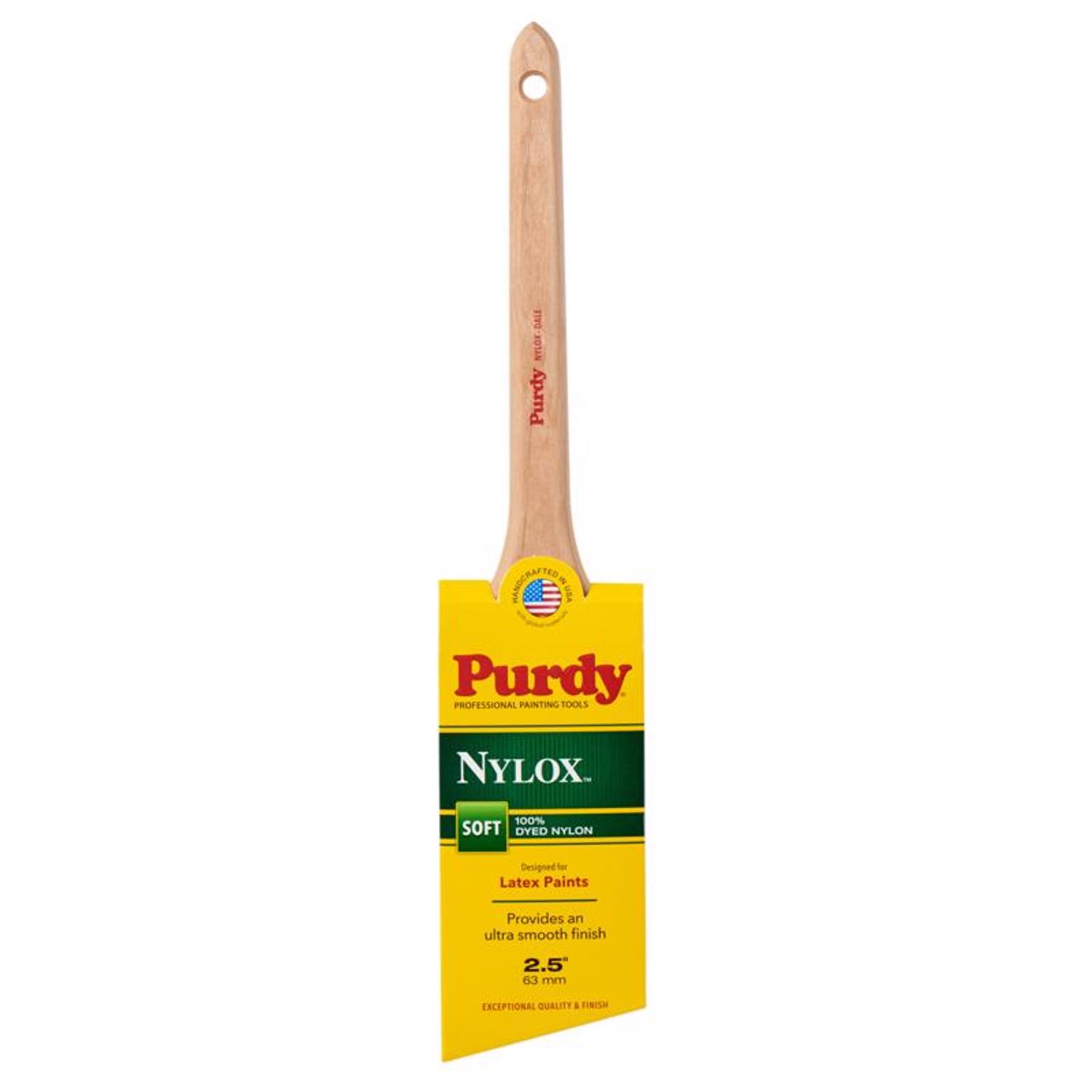 Purdy Nylox Dale 2-1/2 in. Soft Angle Trim Paint Brush