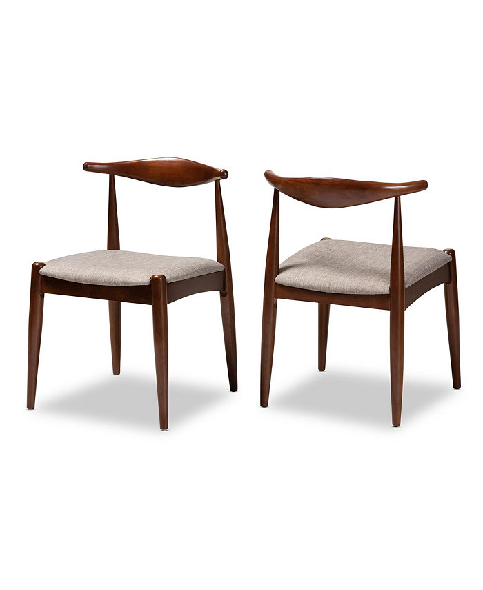 Furniture Amato Mid-Century Modern Dining Chair Set of 2