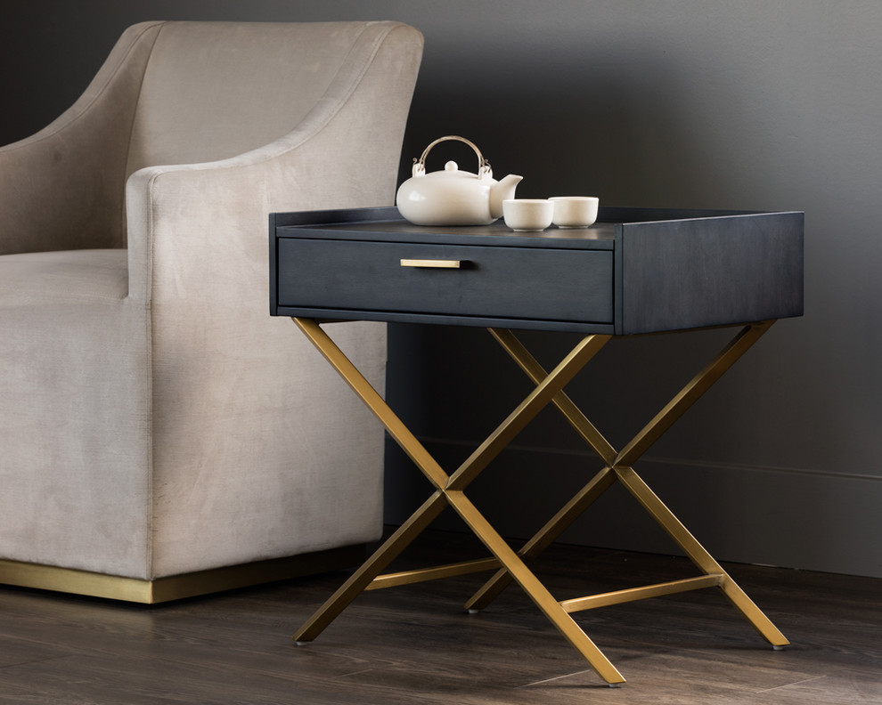 Kamrin End Table   Contemporary   Side Tables And End Tables   by Virgil Stanis Design  Houzz