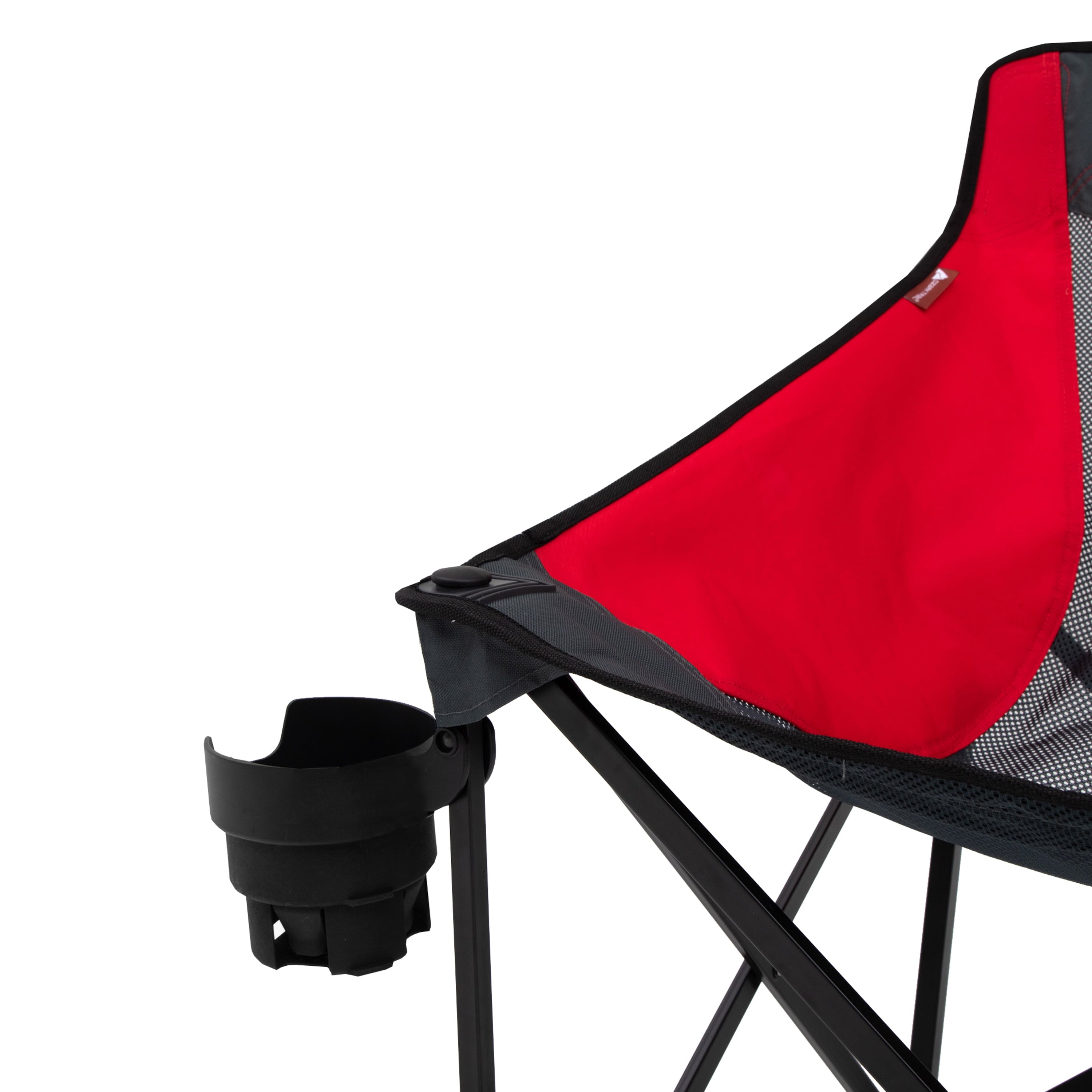 Ozark Trail Camping Chair, Red and Gray