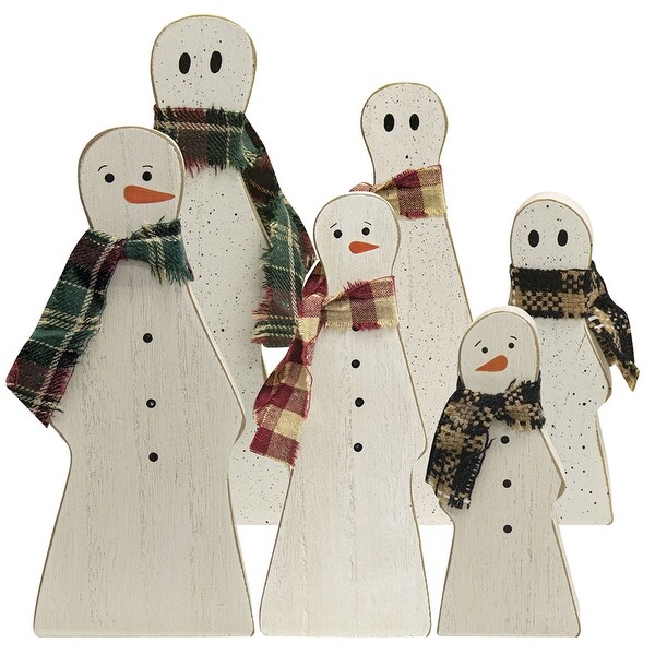 3/Set Reversible Ghost and Snowman Chunky Sitters