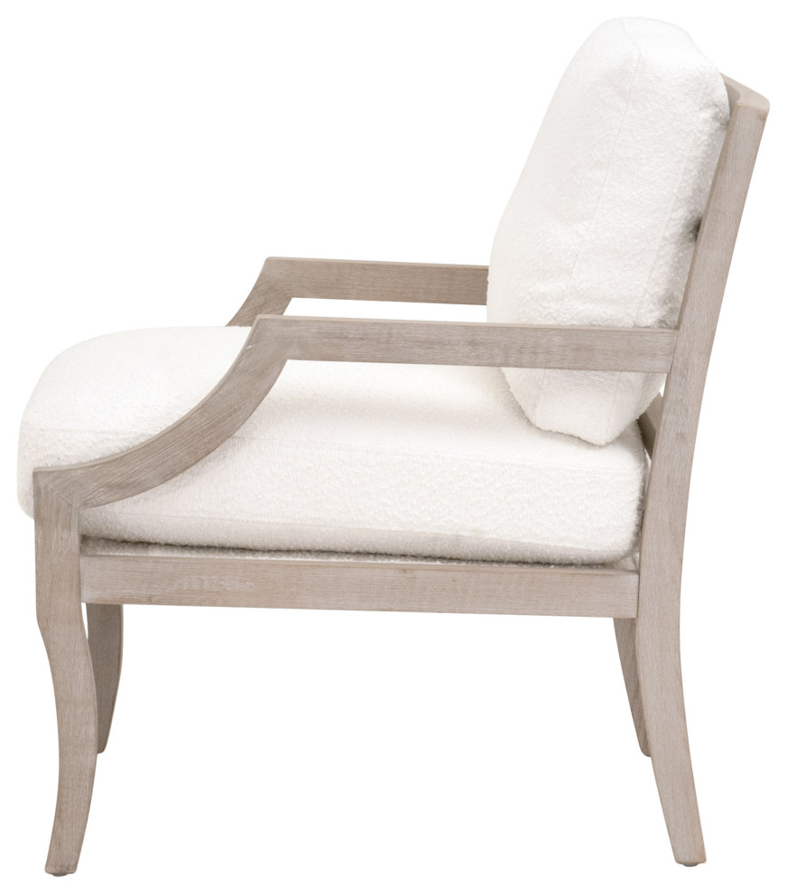 Stratton Club Chair   Transitional   Armchairs And Accent Chairs   by Essentials for Living  Houzz