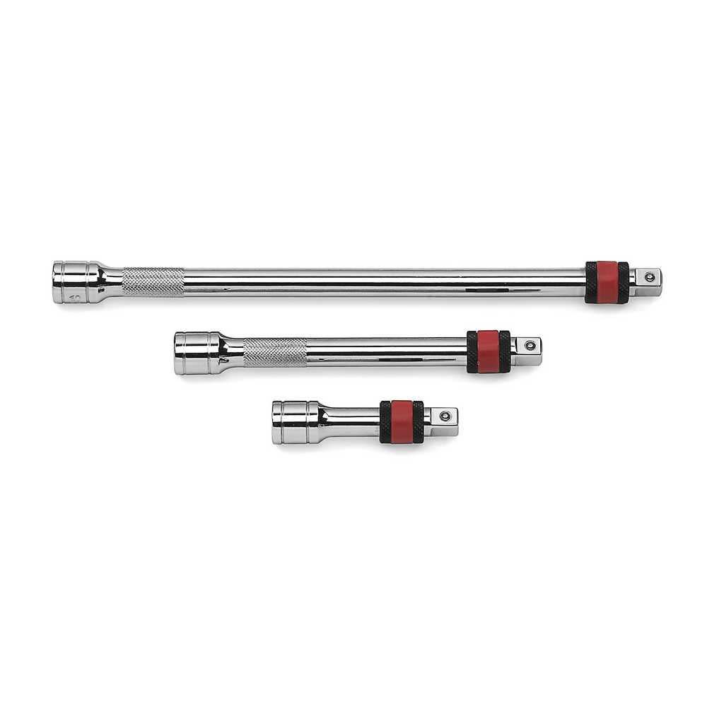 Locking Extension Set， 3 Pc 1/4 Drive