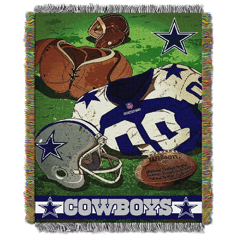 Dallas Cowboys Vintage Throw Blanket