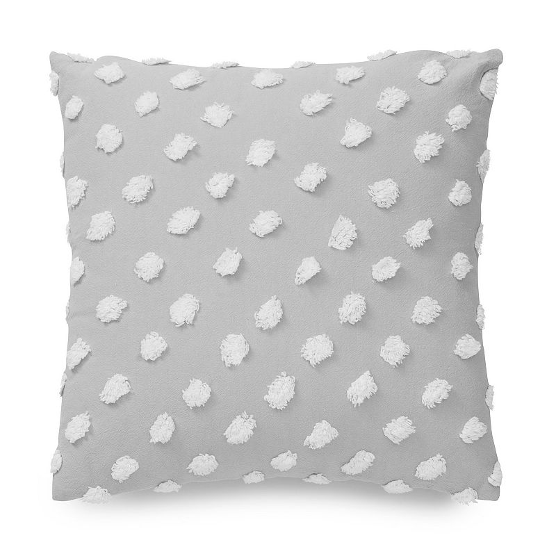 Martha Stewart Chenilla Dot Decorative Pillow