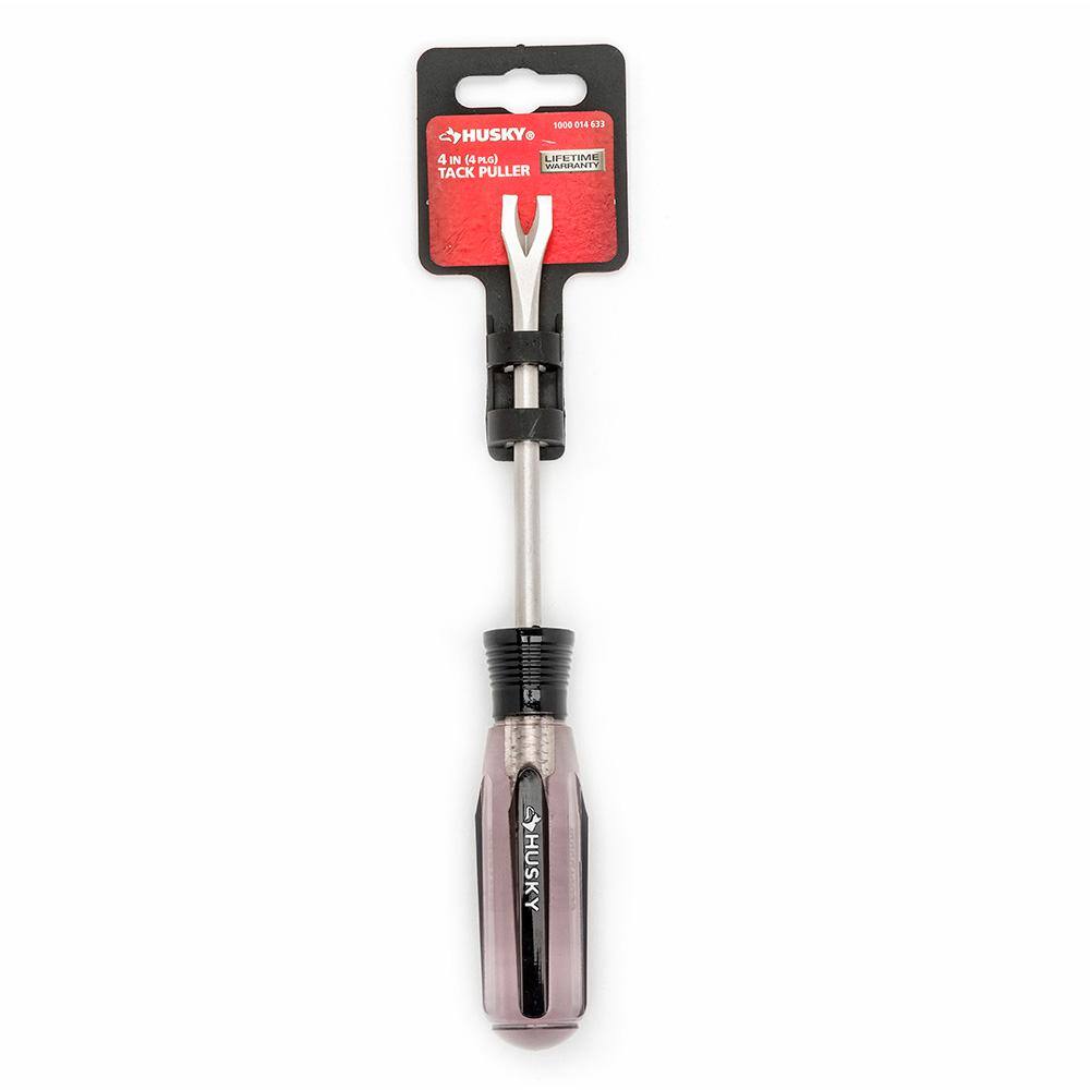 Husky 4 in. Round Shaft Standard Tack Puller Screwdriver H4TACK