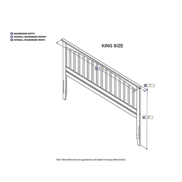 Mission Headboard - - 12512204