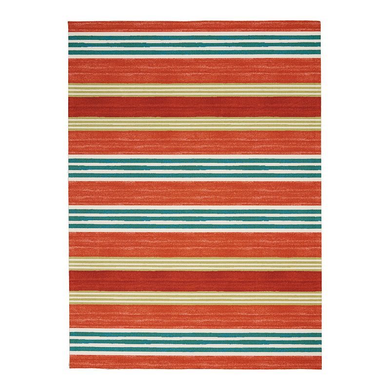 Waverly Sun N' Shade Mykonos Indoor Outdoor Rug