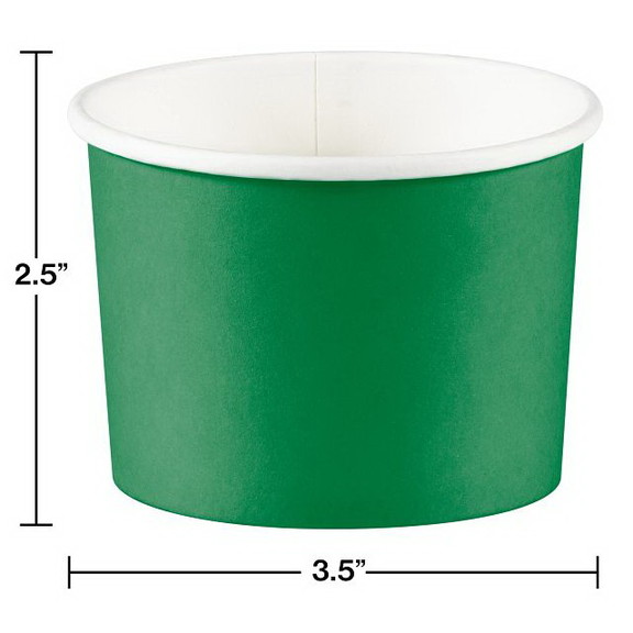 Creative Converting 349806 Emerald Green Treat Cup...