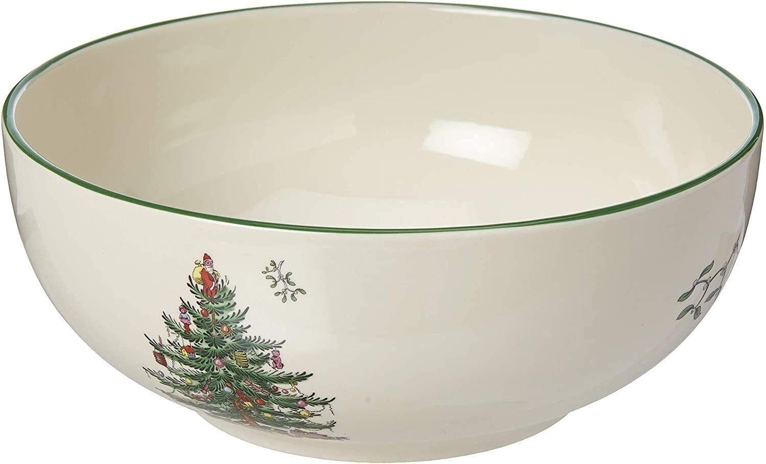 Spode Christmas Tree Fruit Salad Bowls， 5.5 Inch， Set of 4