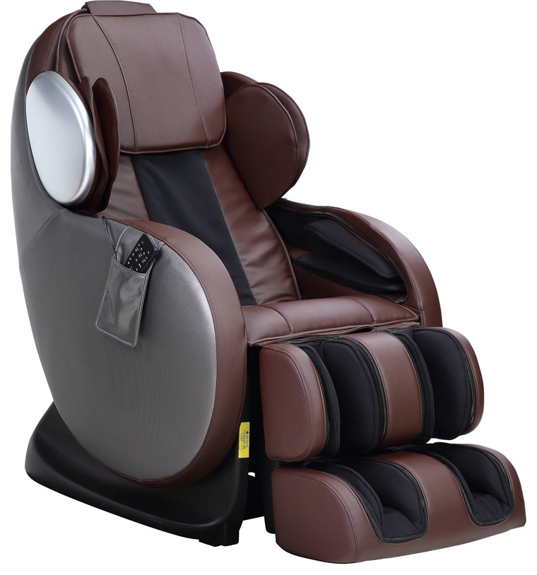 ACME Pacari Massage Chair in Chocolate PU   Massage Chairs   by Homesquare  Houzz