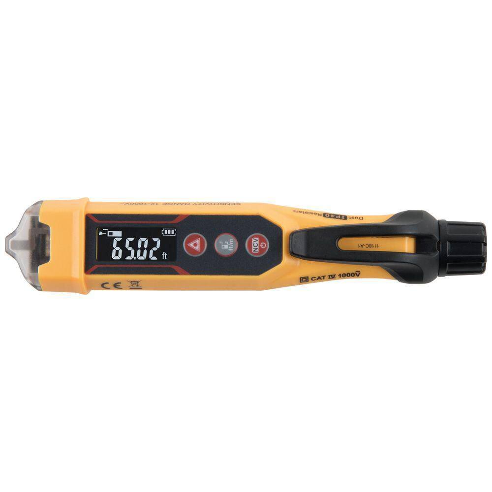 Klein Tools Non Contact Voltage Tester with Laser Distance Meter 12-1000V AC NCVT6