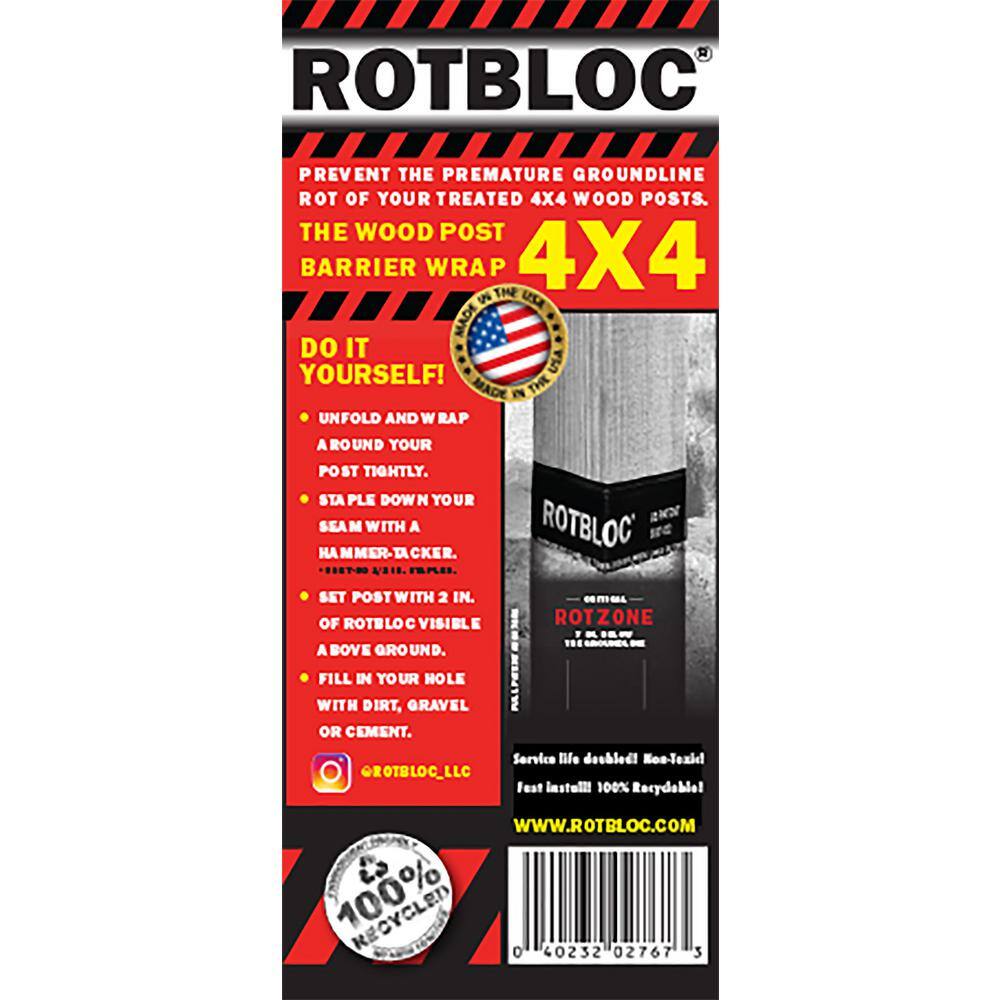 ROTBLOC 4 x 4 Post Wraps RB4x4PWCA