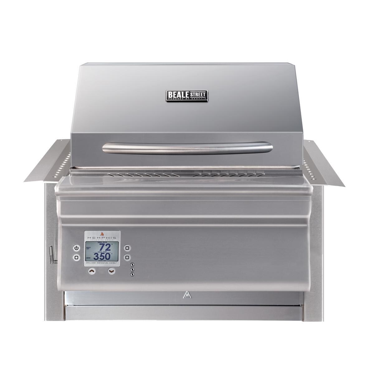 Memphis Grills Beale Street Wi-Fi Controlled 26-Inch Built-In 430 Stainless Steel Pellet Grill