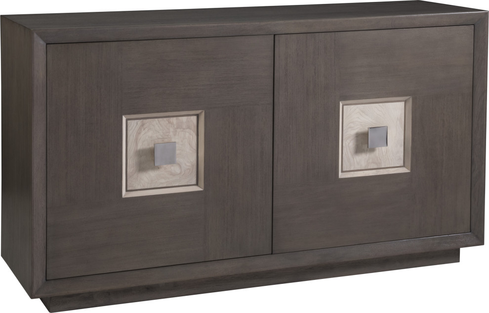 Mercury Media Console   Transitional   Entertainment Centers And Tv Stands   by HedgeApple  Houzz