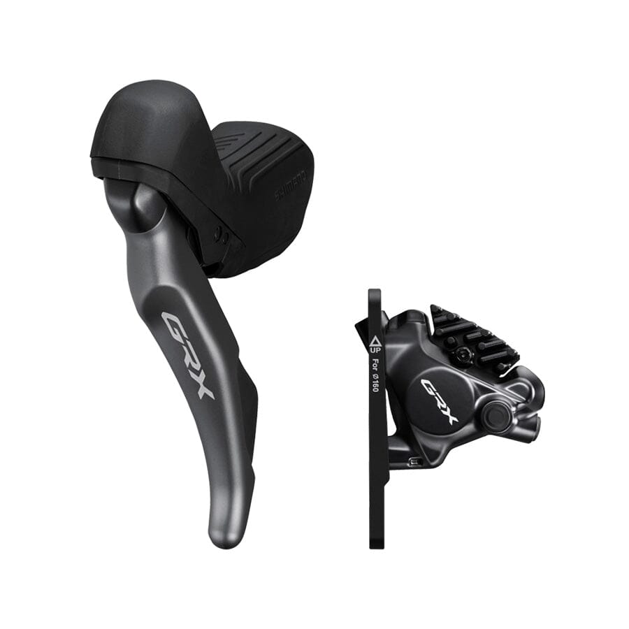 Shimano GRX ST-RX820 Shift/Brake Lever and Flat Mount Caliper
