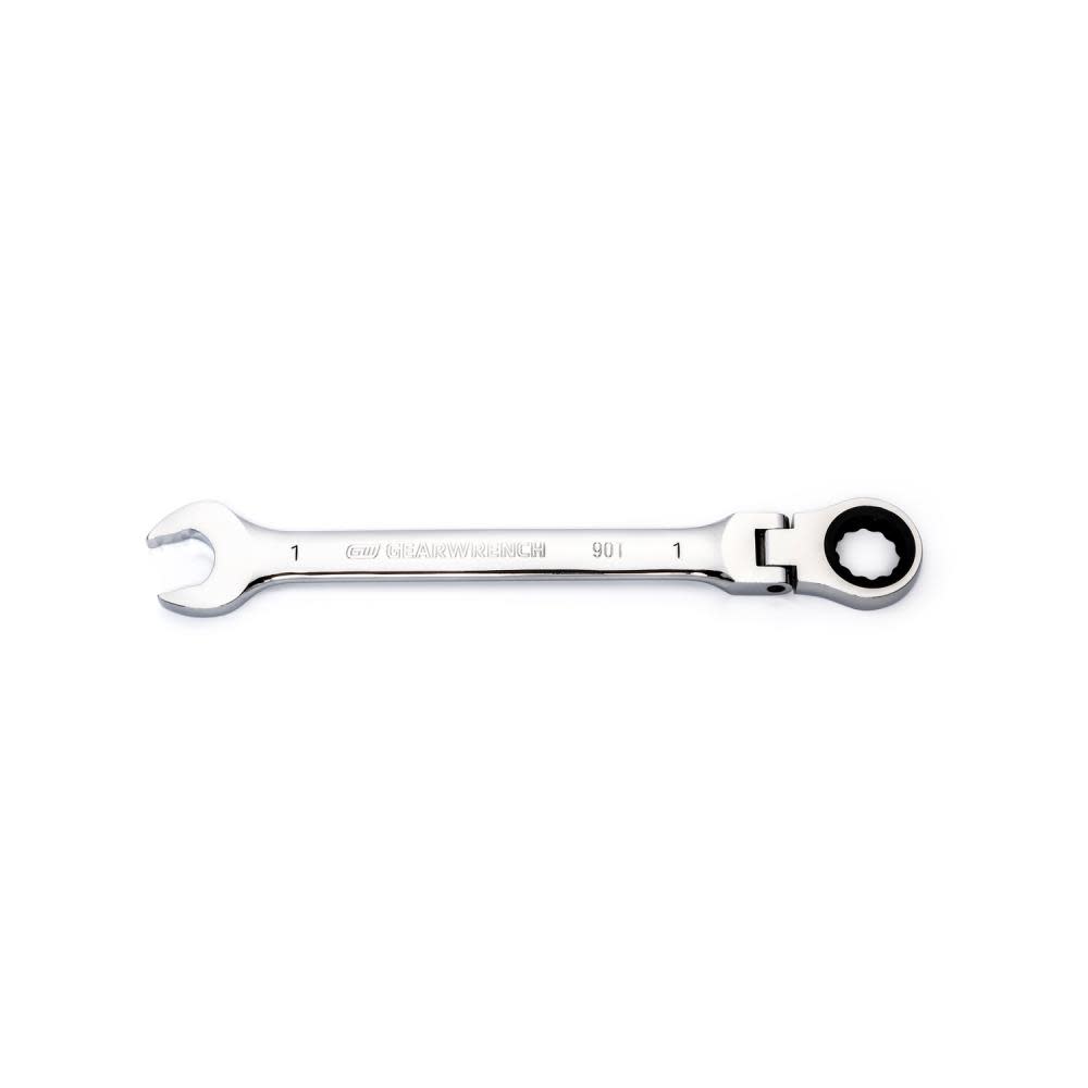 1 90T 12 Point Flex Head Ratcheting Combination Wrench ;