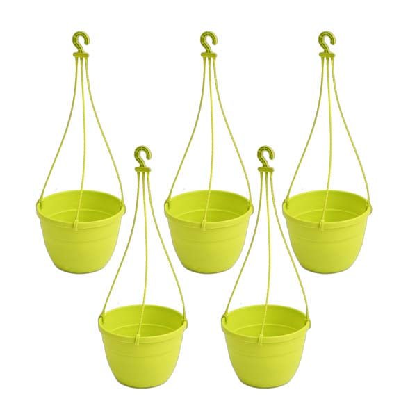 7.1 inch (18 cm) Corsica No. 18 Hanging Round Plastic Pot