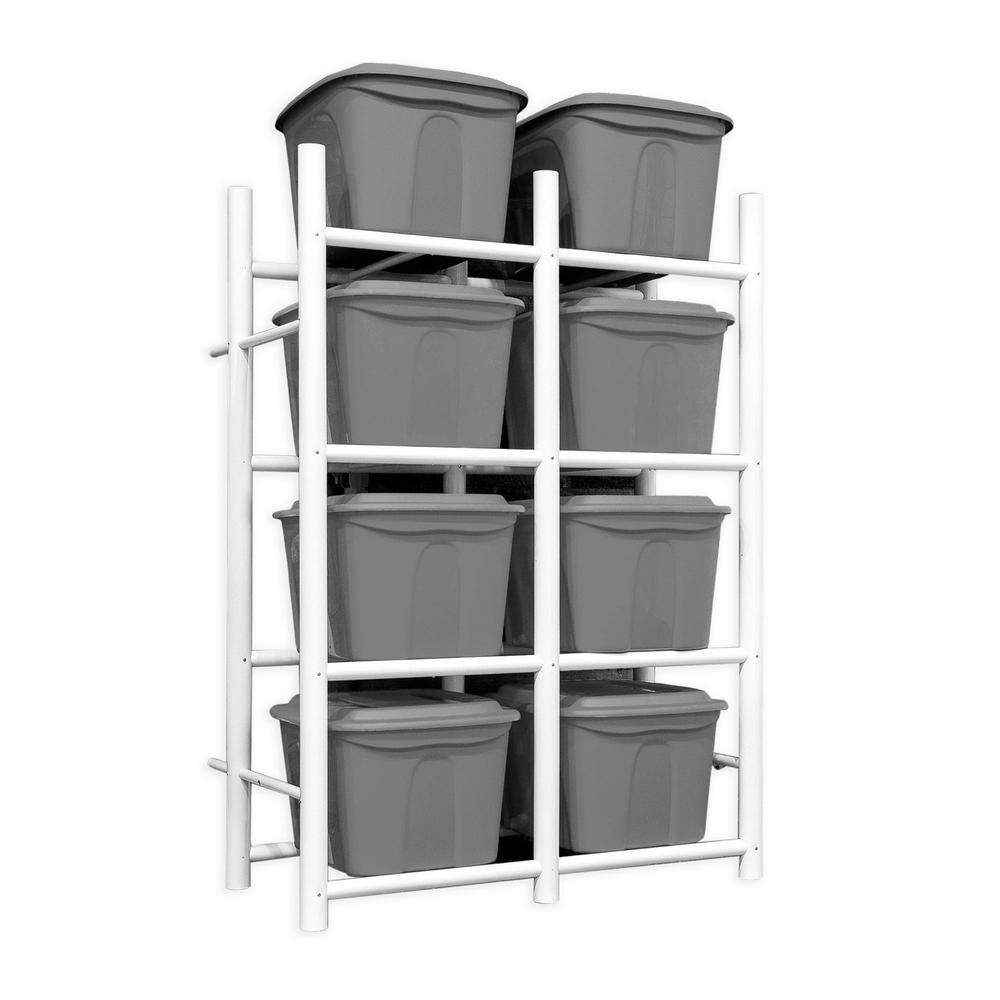 Proslat 32 Gal. Bin Warehouse Rack 8 Tote 65001