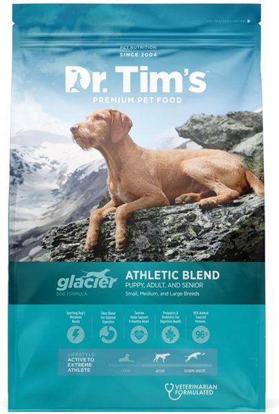 Dr. Tim's Athletic Blend Glacier Formula Dry Dog Food