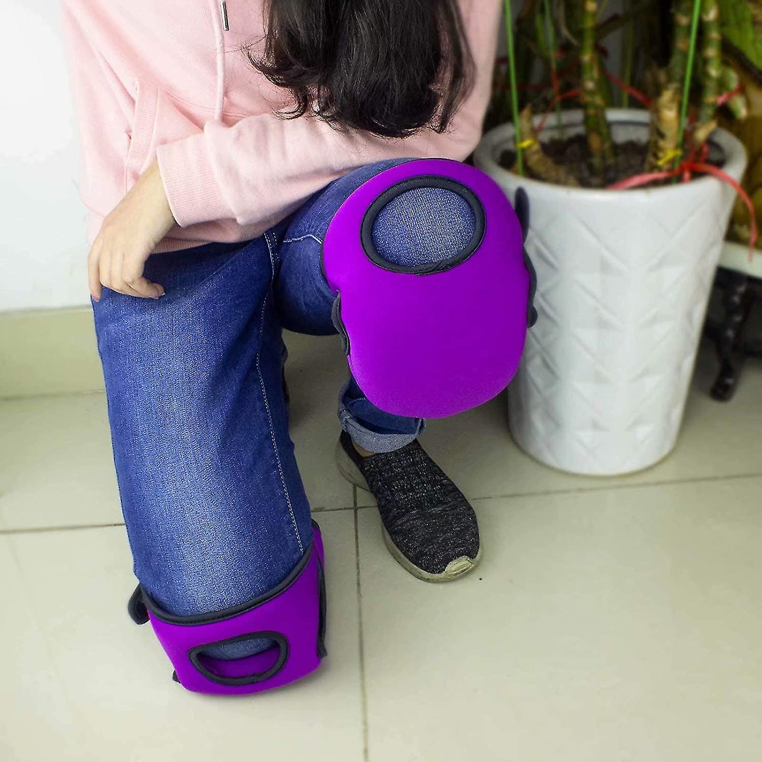 Gardening Knee Pads Garden Knee Pads Soft Super Comfortable Neoprene Cover Purple