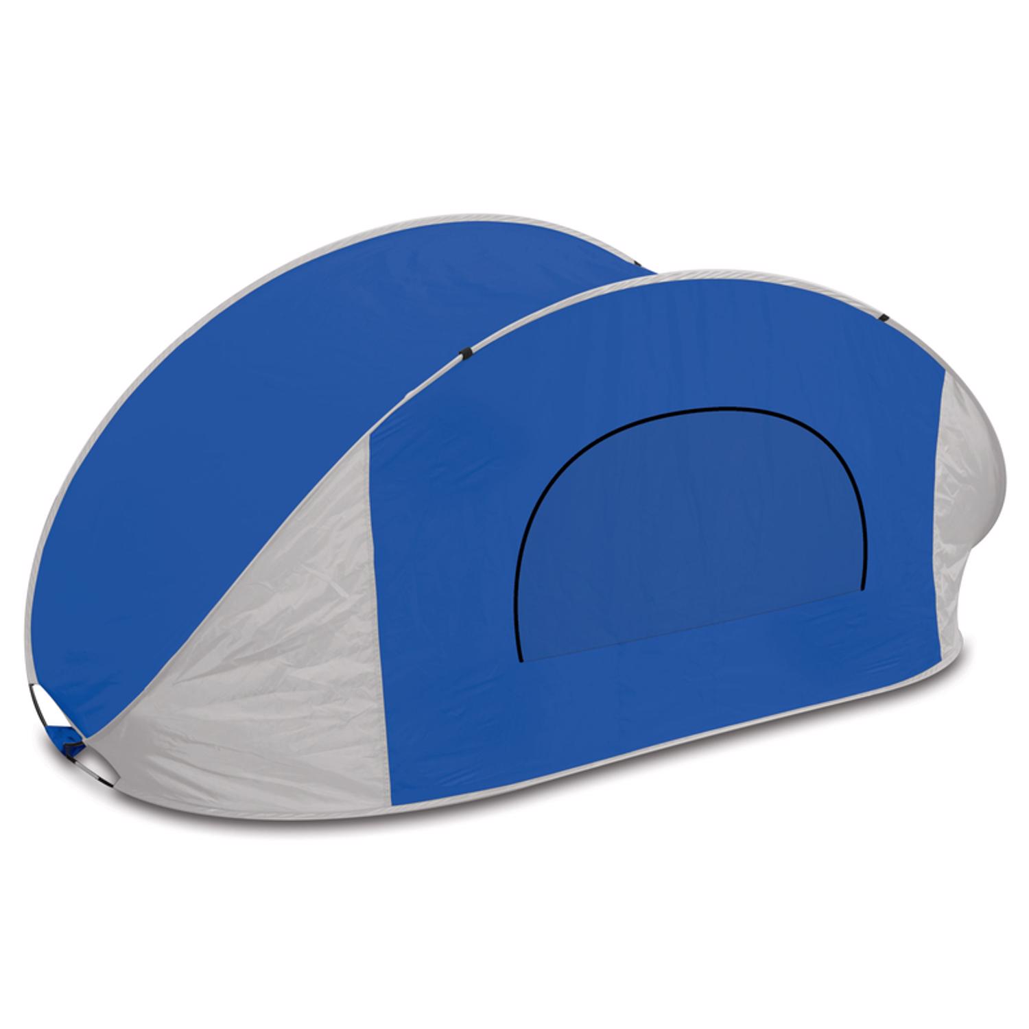 Picnic Time Manta Polyester Cove Beach Tent 3.29 ft. H X 3.9 ft. W X 86.6 in. L