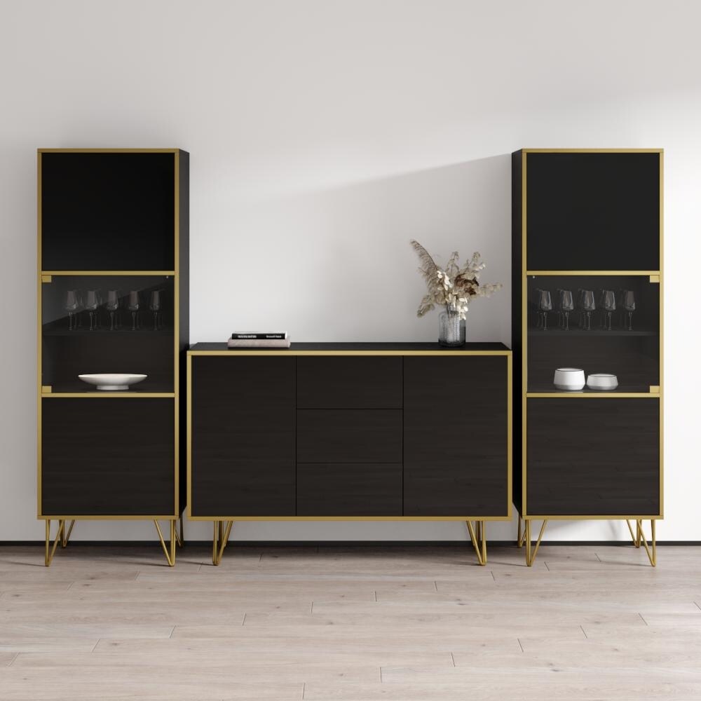 Peri SB-BK-BK Entertainment Center