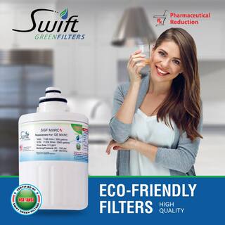 Swift Green Filters Replacement Water Filter for GE MXRC (3-Pack) SGF-MXRC Rx