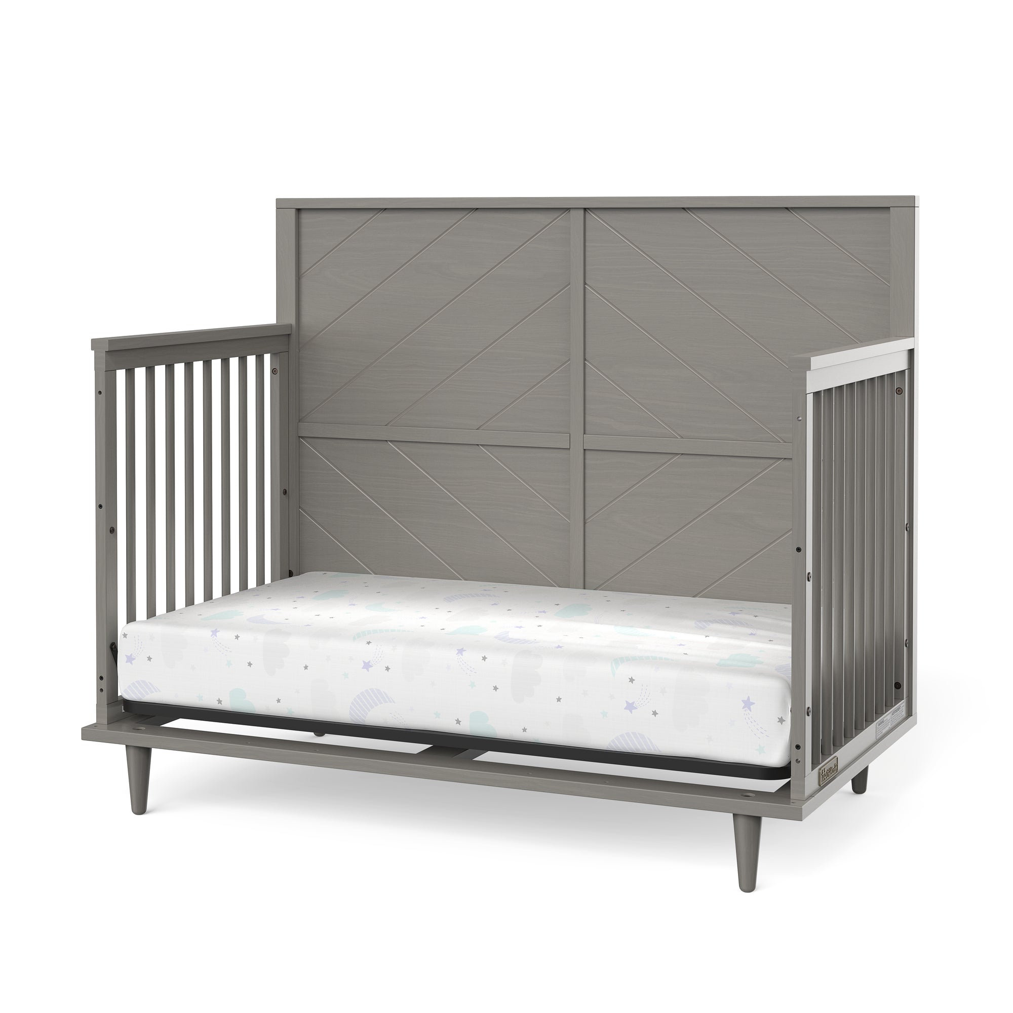 Surrey Hill 4-in-1 Convertible Crib, Lunar Gray