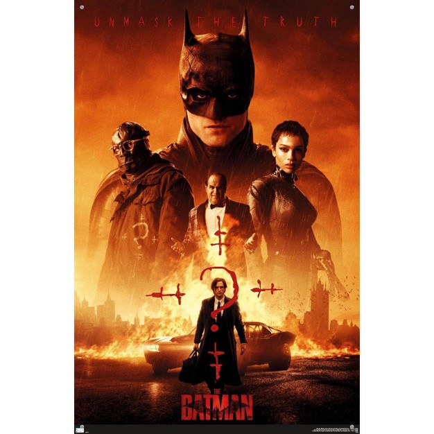 Trends International Dc Comics Movie The Batman One Sheet Unframed Wall Poster Prints