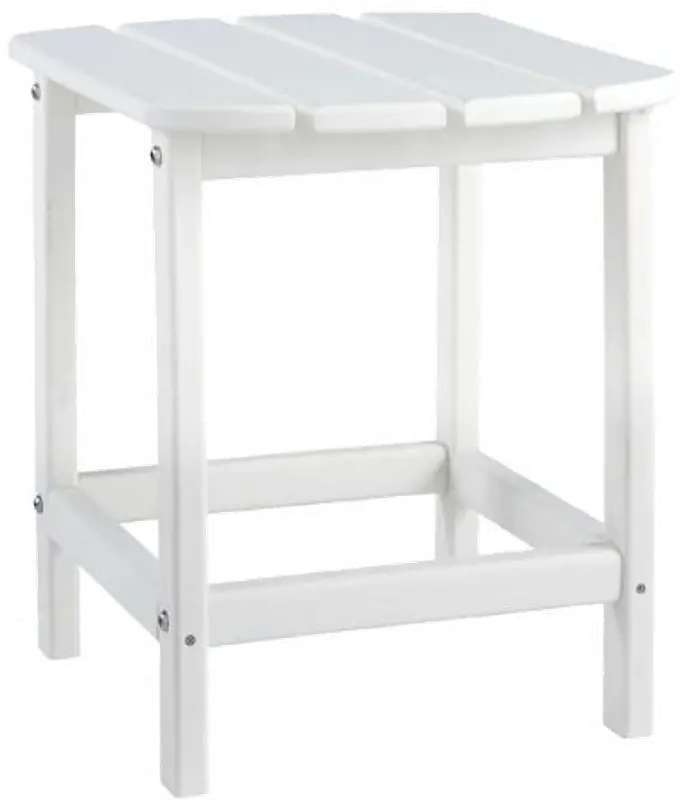 Atlantic Ivory Side Patio Table