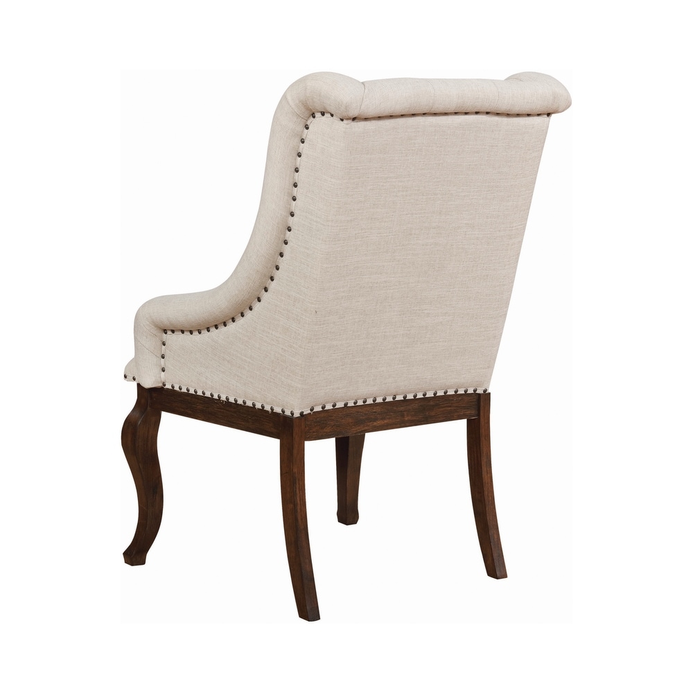 Coaster Furniture Brockway Cove Tufted Arm Chairs (Set of 2)