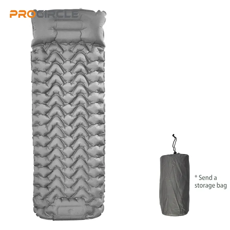 Outdoor Sleeping Pad Lightweight Inflatable Air Bed Cushion Sleeping Mat Air Mattress Sleeping Pad For Camping