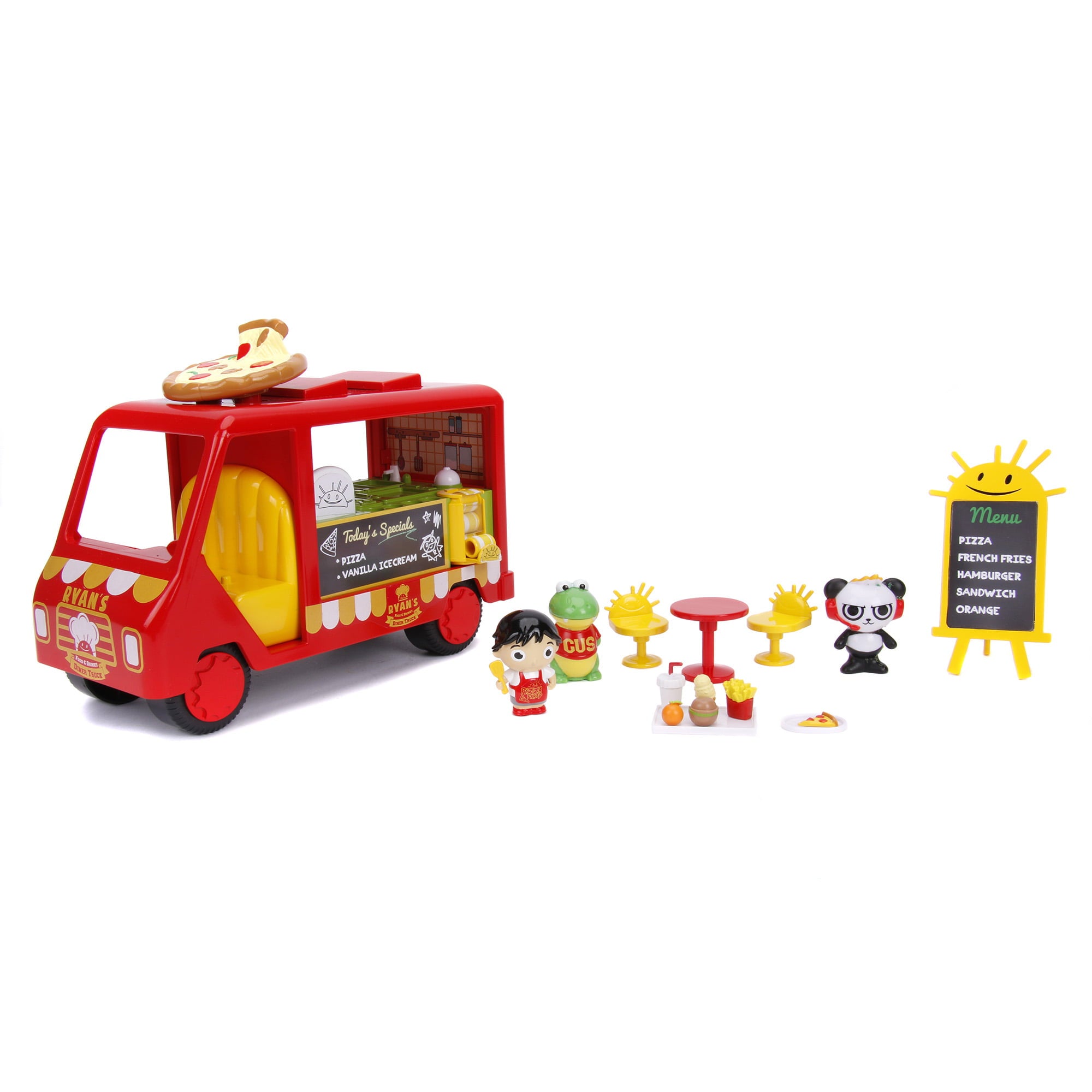 Jada Toys - Ryan's World Food Truck Play Vehicle Set for Children 3 Years and up