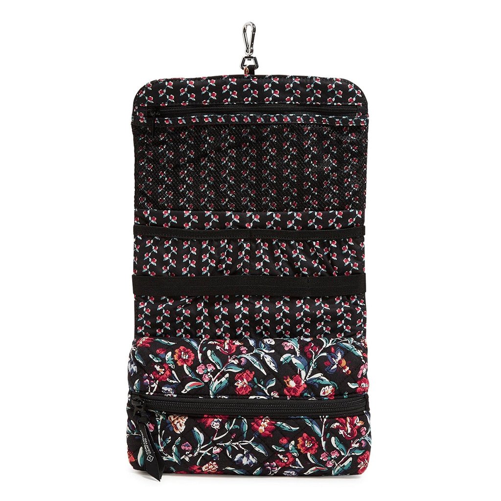 Vera Bradley  Roll-Up Tech Organizer in Perennials Noir