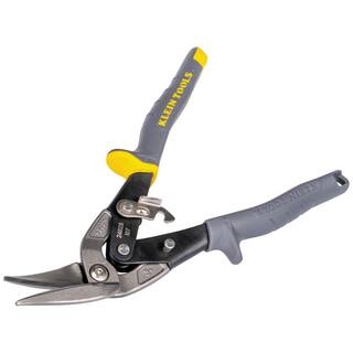 Klein Tools Offset Straight-Cutting Aviation Snips 2402S