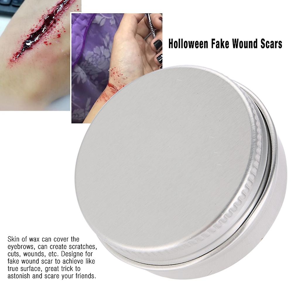 Professional Stage Halloween Fake Wound Scars Wax Halloween Makeup Wax 02#