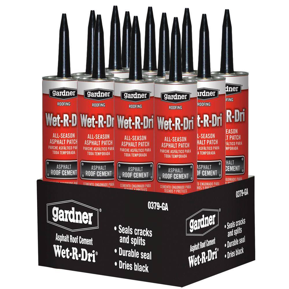 Gardner 10 oz. Wet-R-Dri All-Season Roof Patch (12-Case) 0379-GA