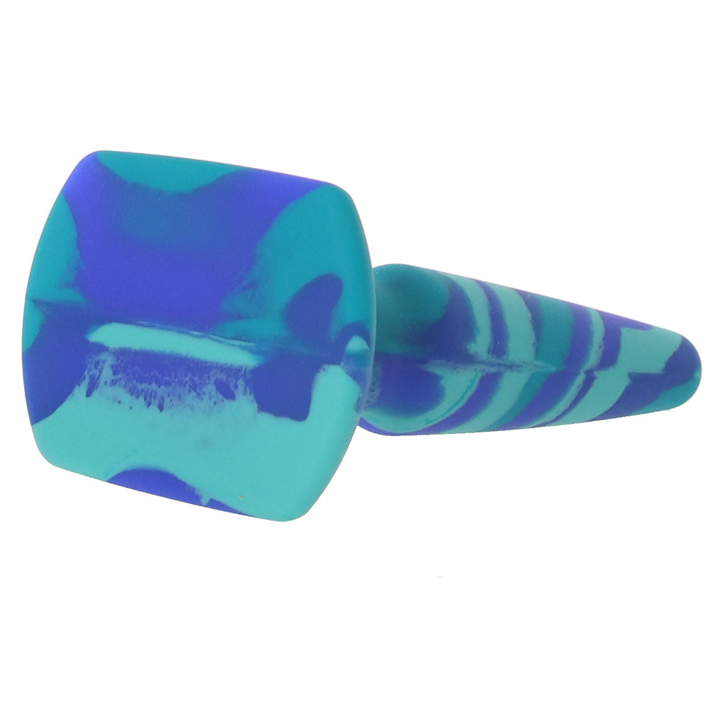 A-Play Groovy 4 Inch Anal Plug in Ocean