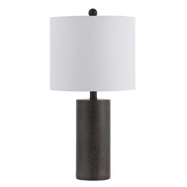 Nori Polyresin Table Lamp Dark Grey Safavieh