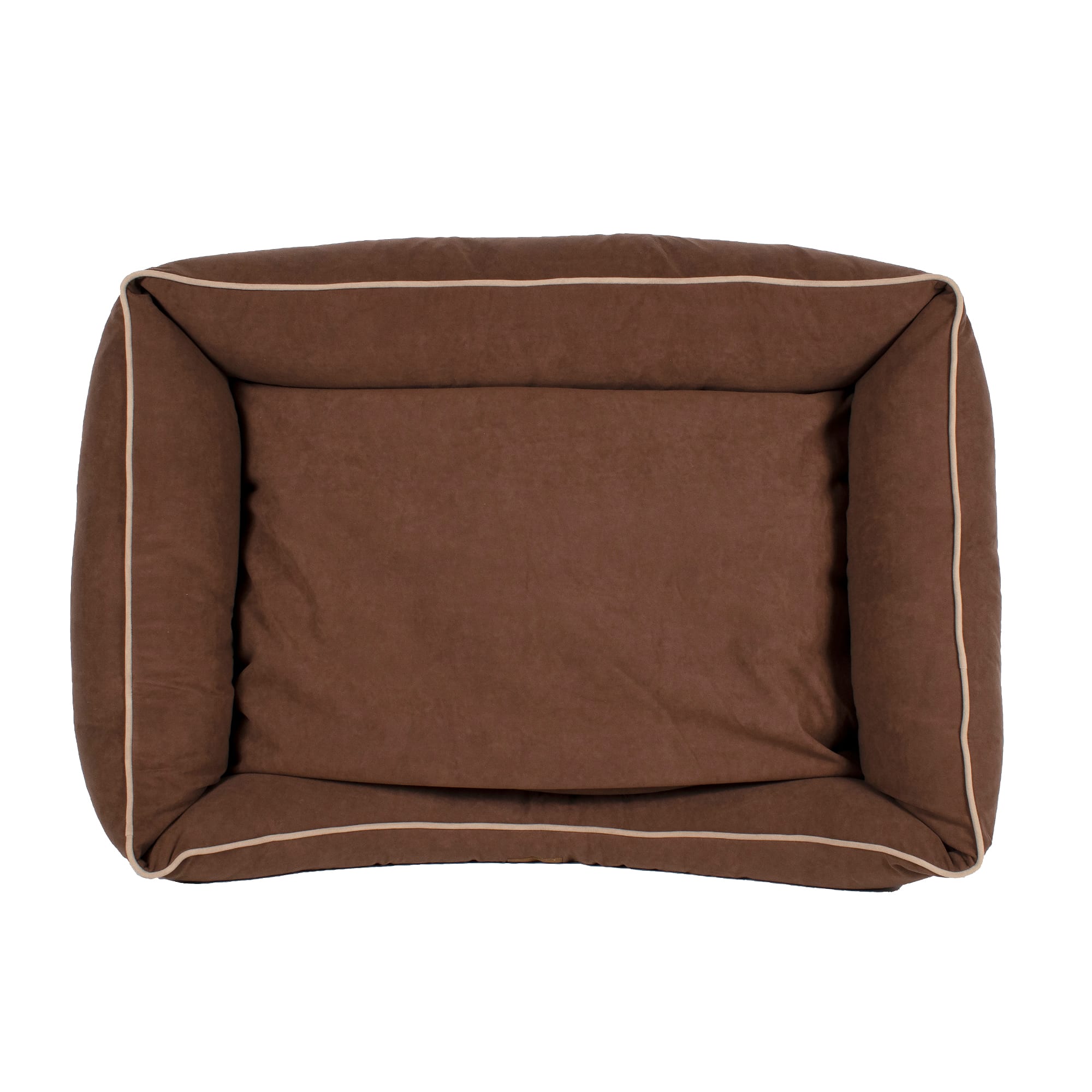 Carolina Pet Company Microfiber Low Profile Kuddler Dog Bed， 30