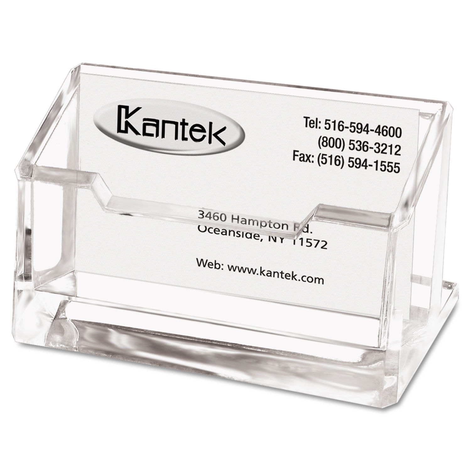 Acrylic Business Card Holder by Kantek KTKAD30