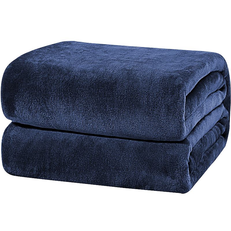 Luxury Decorative Flannel Fleece Blanket Soft Warm Sofa Couch Cover King 90x108